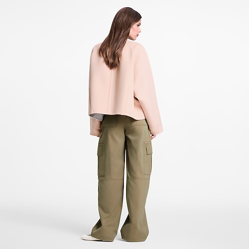 Drape Front Short Coat in Women's Ready to Wear Coats and Jackets collections by Louis Vuitton (Product zoom)