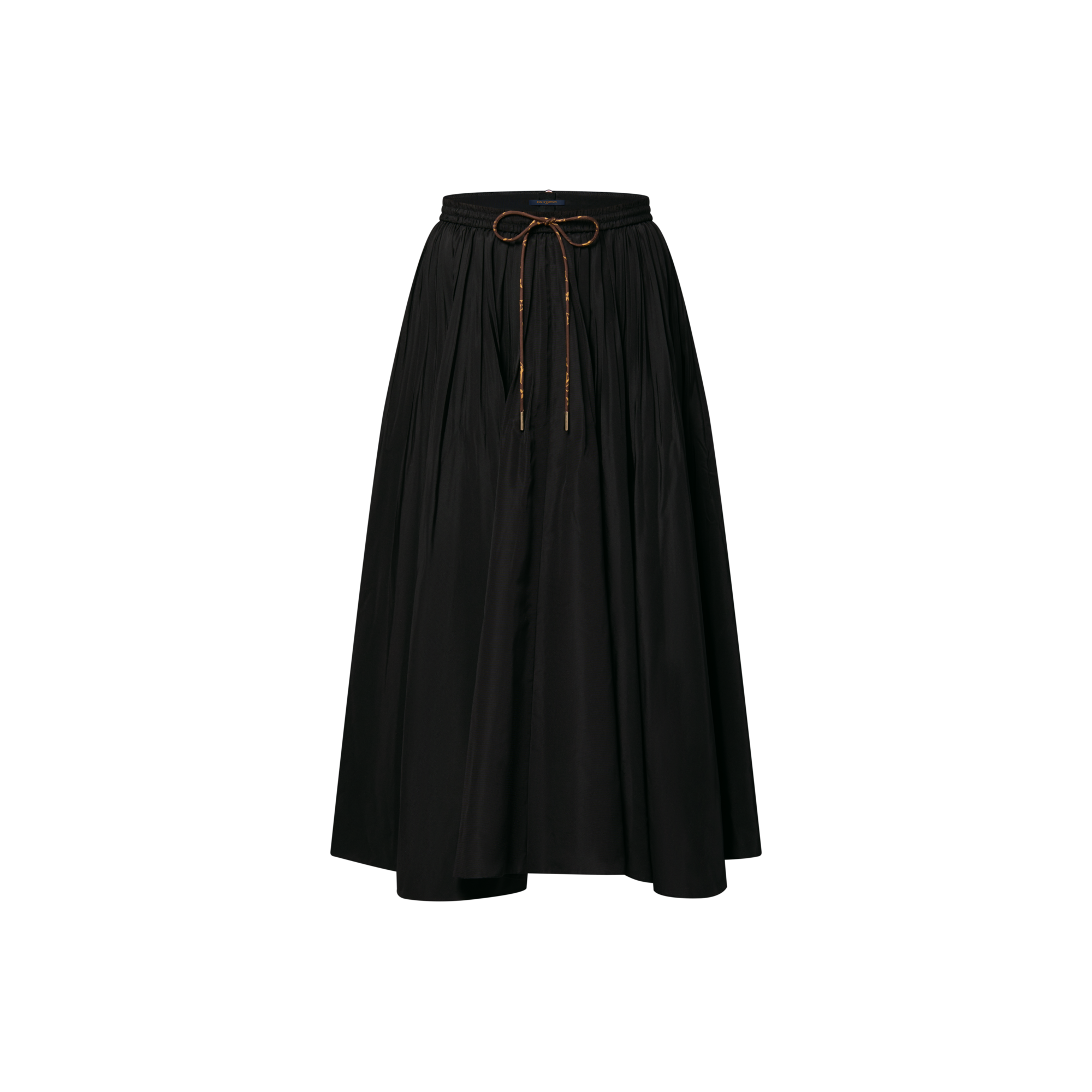 Drawstring Plissé Skirt  in Women
