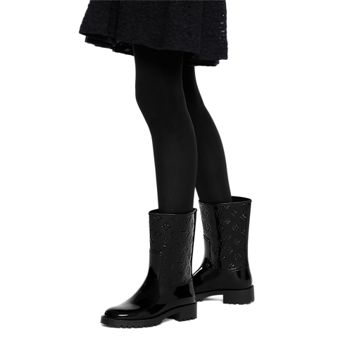 Drops Flat Half Boot in Women's Shoes All Shoes collections by Louis Vuitton (Product zoom)