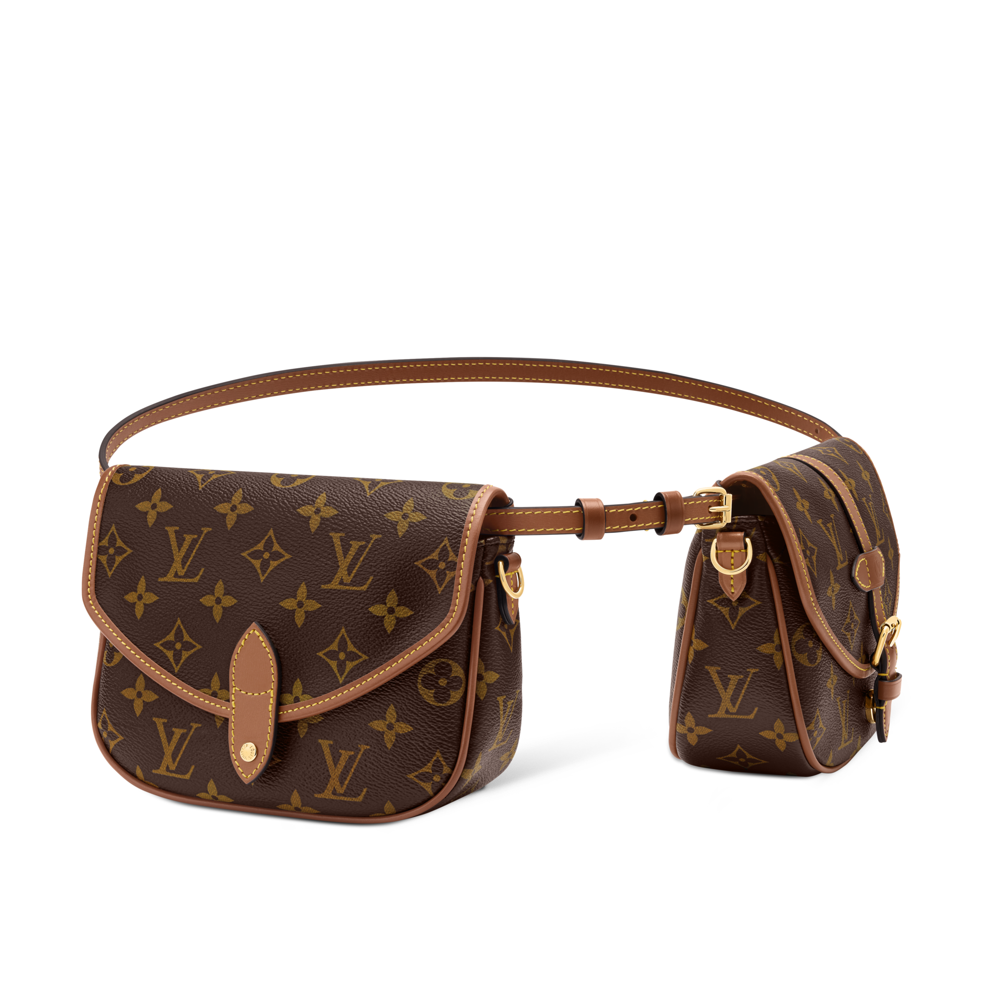 Duo BB Monogram Canvas in Women