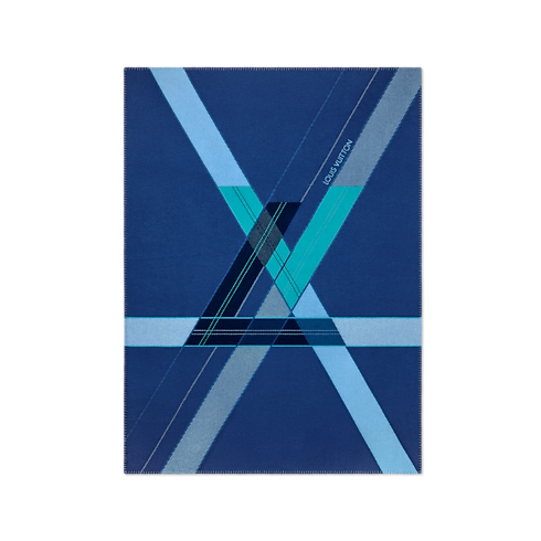 Echo Throw Blanket in Trunks, Travel and Home's Home and Art of Dining Home Textile collections by Louis Vuitton (Product zoom)