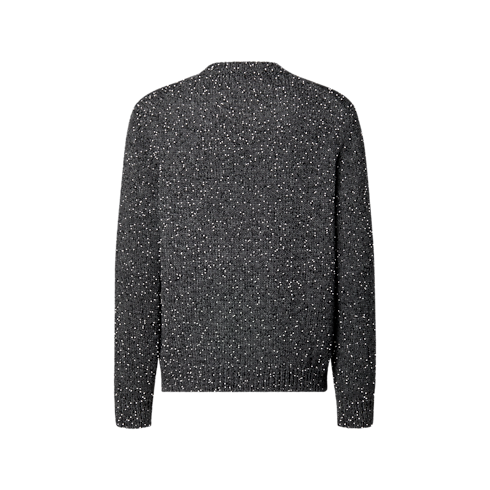 Embellished Long-Sleeved Crewneck in Men's Ready-to-Wear All Ready-to-Wear collections by Louis Vuitton (Product zoom)