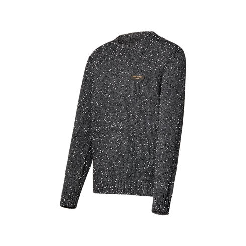 Embellished Long-Sleeved Crewneck in Men's Ready-to-Wear All Ready-to-Wear collections by Louis Vuitton (Product zoom)