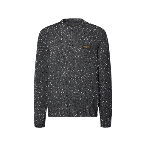 Embellished Long-Sleeved Crewneck in Men's Ready-to-Wear All Ready-to-Wear collections by Louis Vuitton (Product zoom)