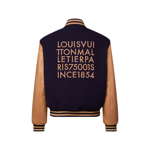 Embellished Varsity Jacket in Men's Ready to Wear Outerwear and Coats collections by Louis Vuitton (Product zoom)