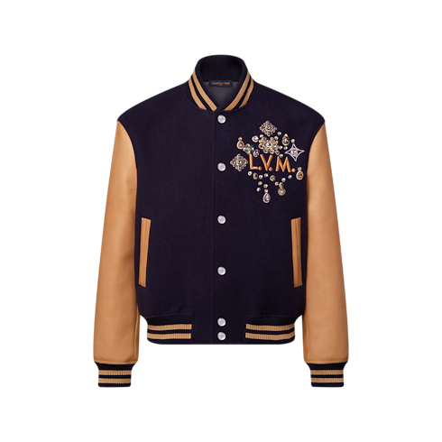 Embellished Varsity Jacket in Men's Ready to Wear Outerwear and Coats collections by Louis Vuitton (Product zoom)