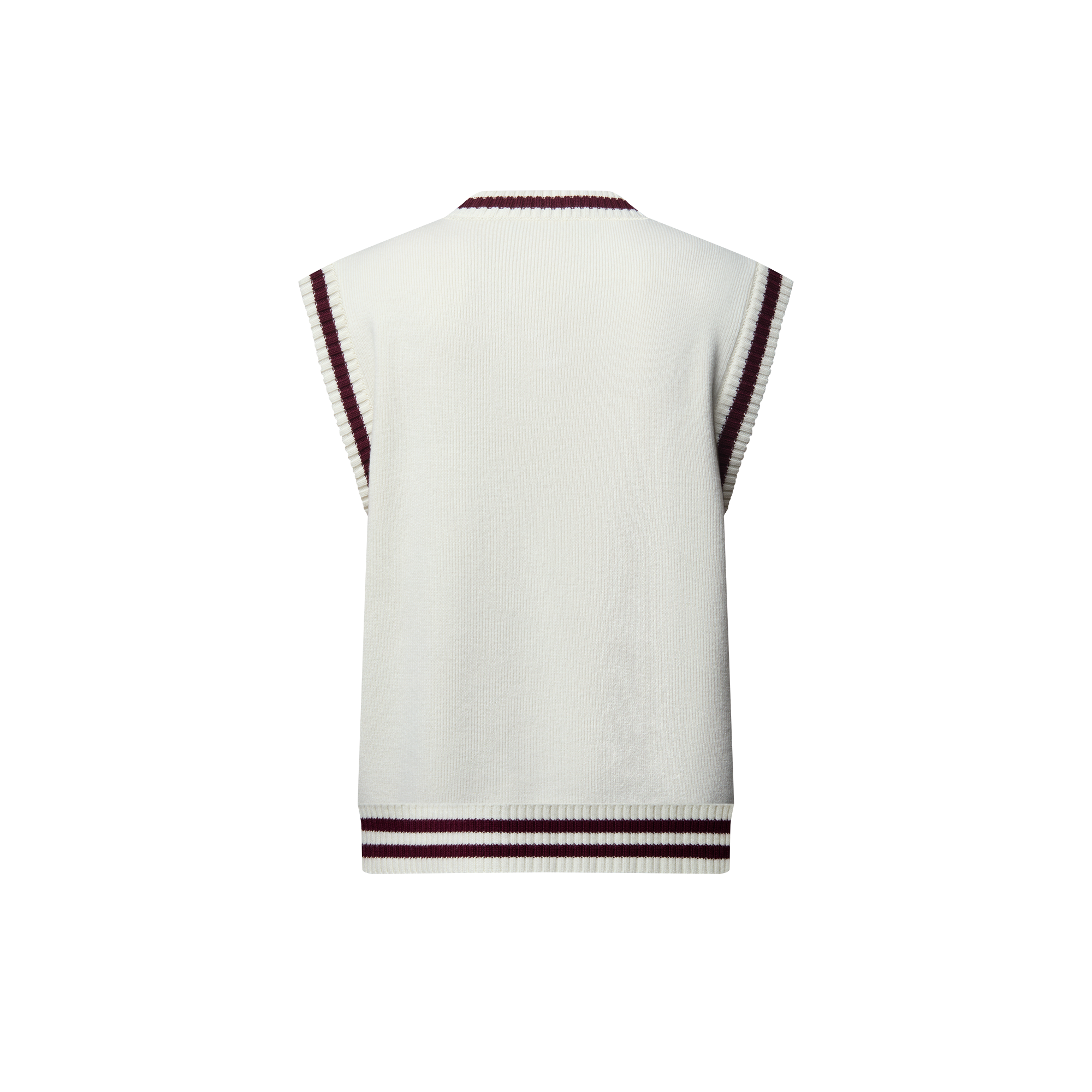 Embellished Wool Vest  in Men