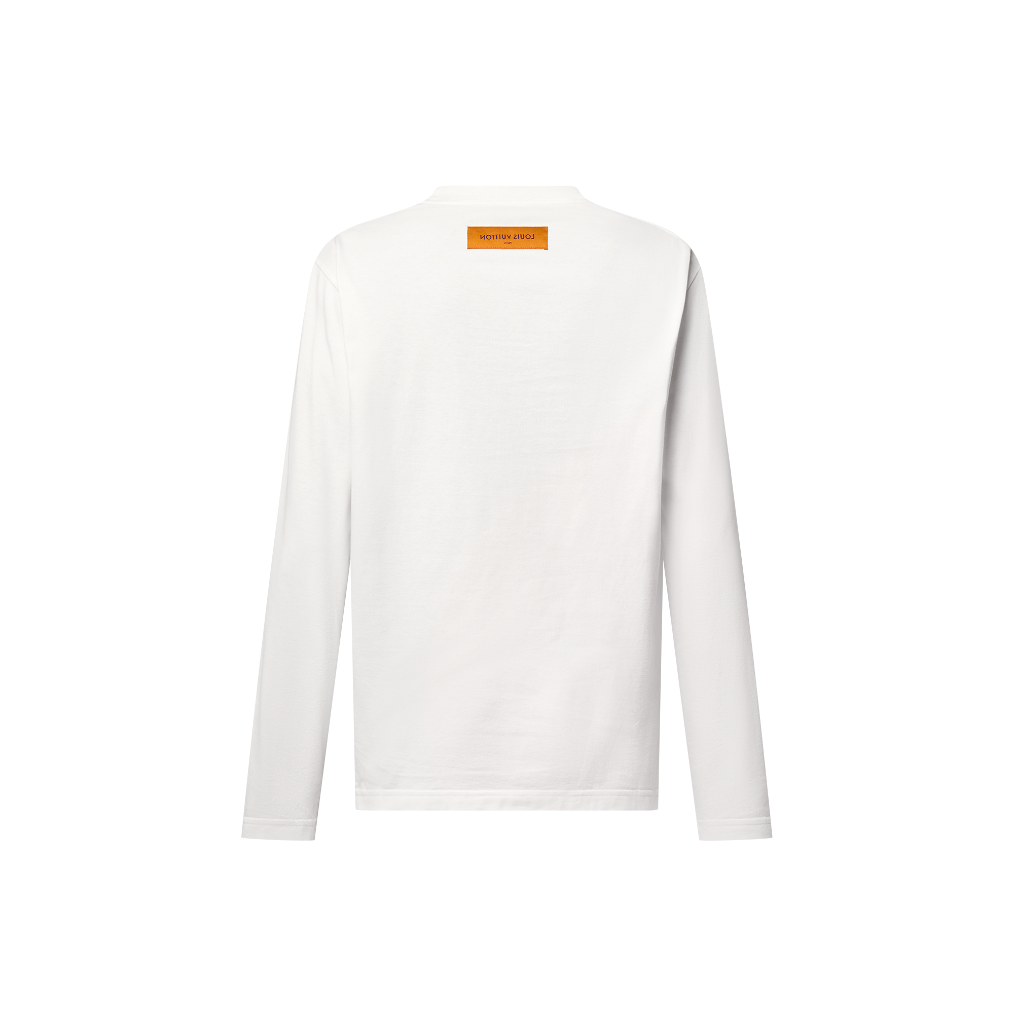 Embossed LV Long-Sleeved T-Shirt  in Men