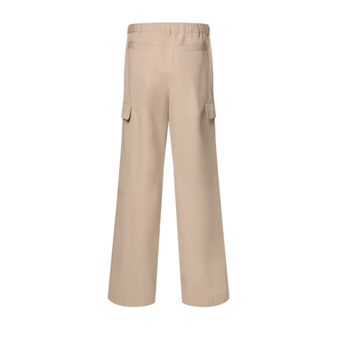 Embroidered Cotton Cargo Pants in Men's Ready to Wear Pants collections by Louis Vuitton (Product zoom)