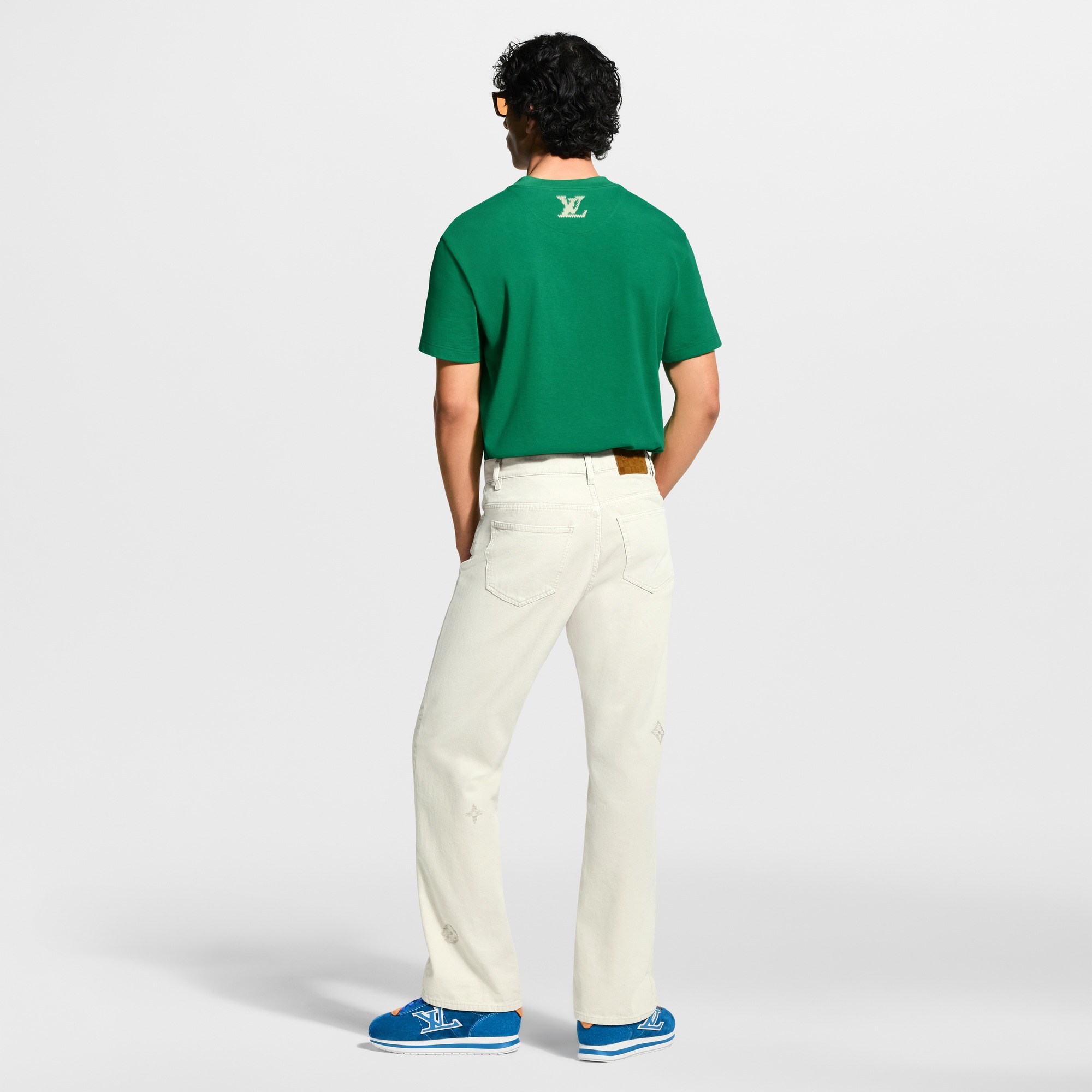Embroidered Signature Short-Sleeved T-Shirt - Ready-to-Wear 