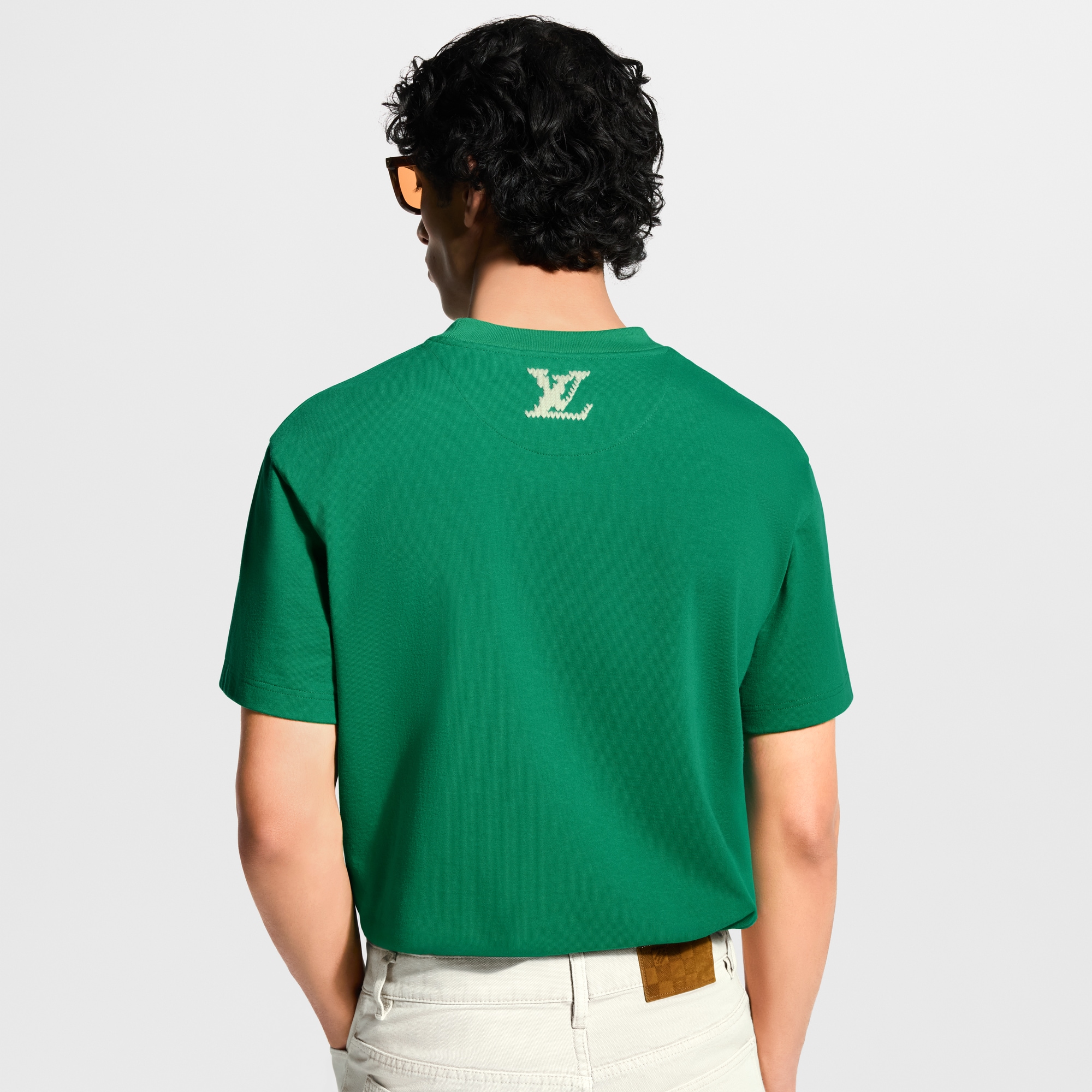 Embroidered Signature Short-Sleeved T-Shirt - Ready-to-Wear 
