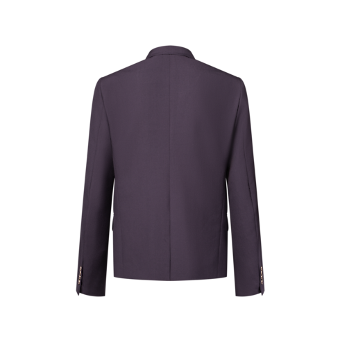 Embroidered Signature Single-Breasted Jacket in Men's Ready to Wear Blazers and Jackets collections by Louis Vuitton (Product zoom)