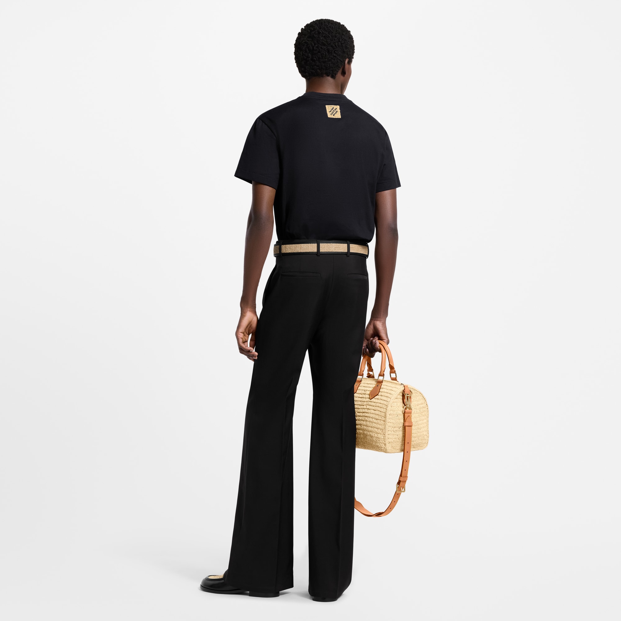 Embroidered Signature T-Shirt  in Men