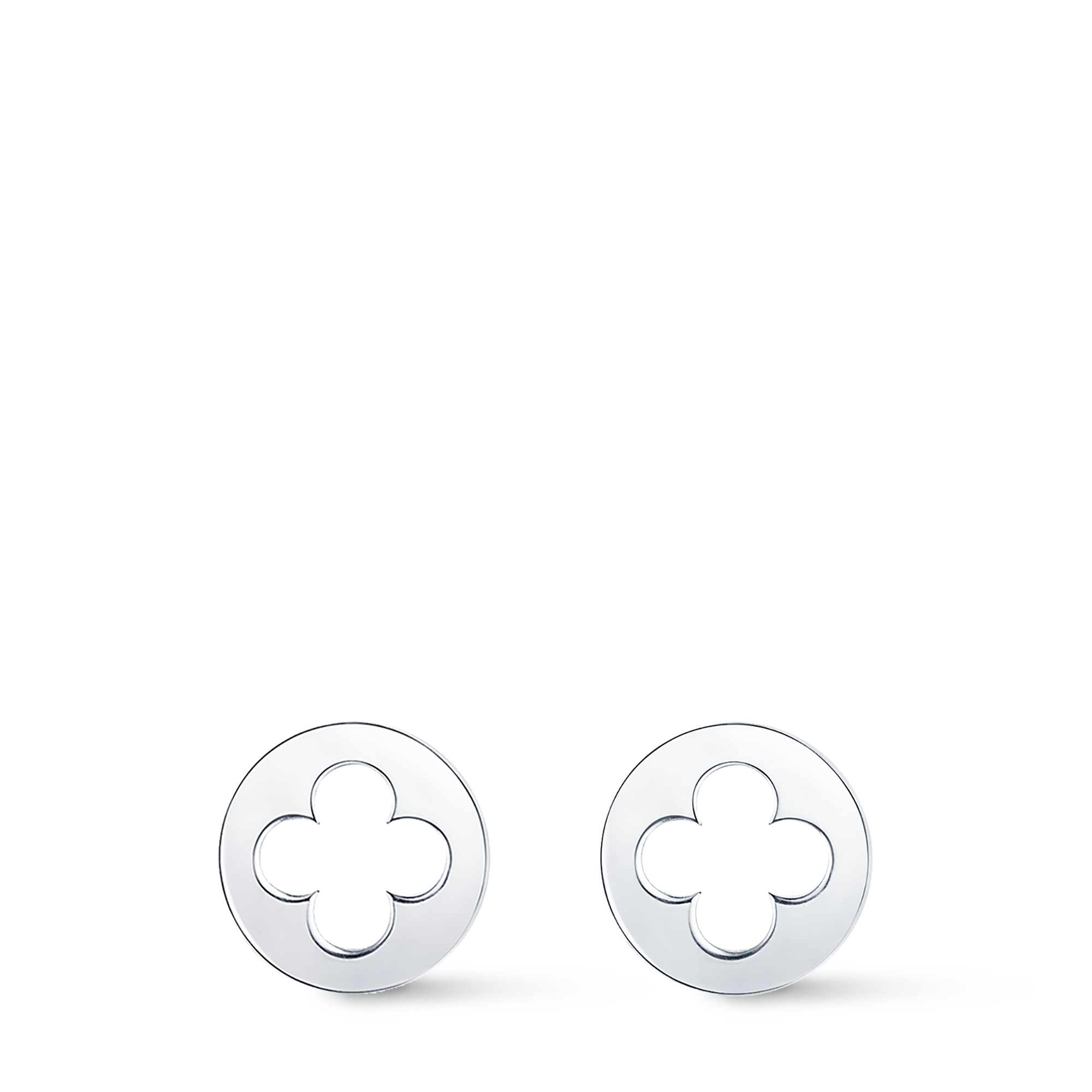 Empreinte Ear Studs, White Gold  in Jewelry