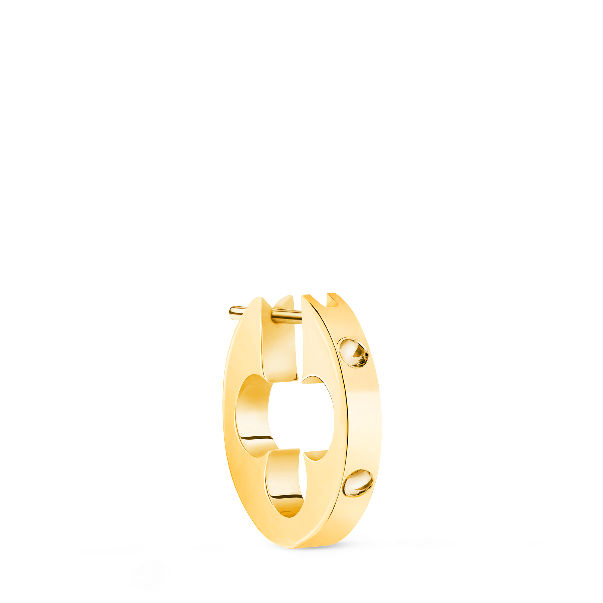 Empreinte Hoop, Yellow Gold - Per Unit  in Jewelry