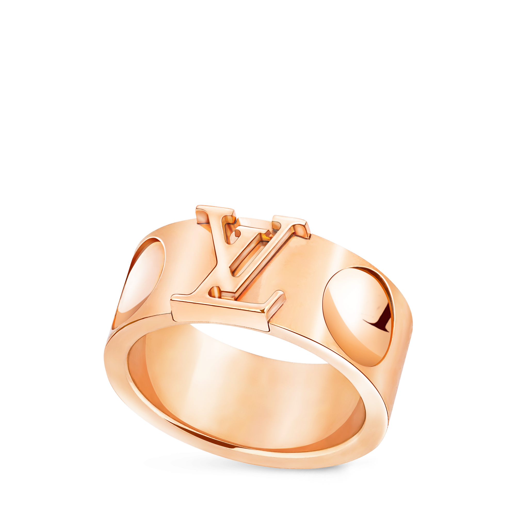 Empreinte Large Ring, Pink Gold  in Jewelry