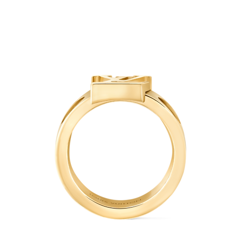 Empreinte Large Ring, Yellow Gold in Jewelry's Categories All Fine Jewelry collections by Louis Vuitton (Product zoom)