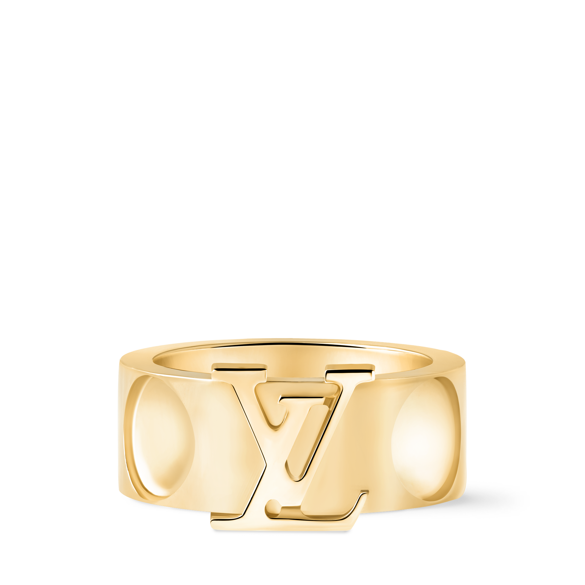 Empreinte Large Ring, Yellow Gold  in Jewelry