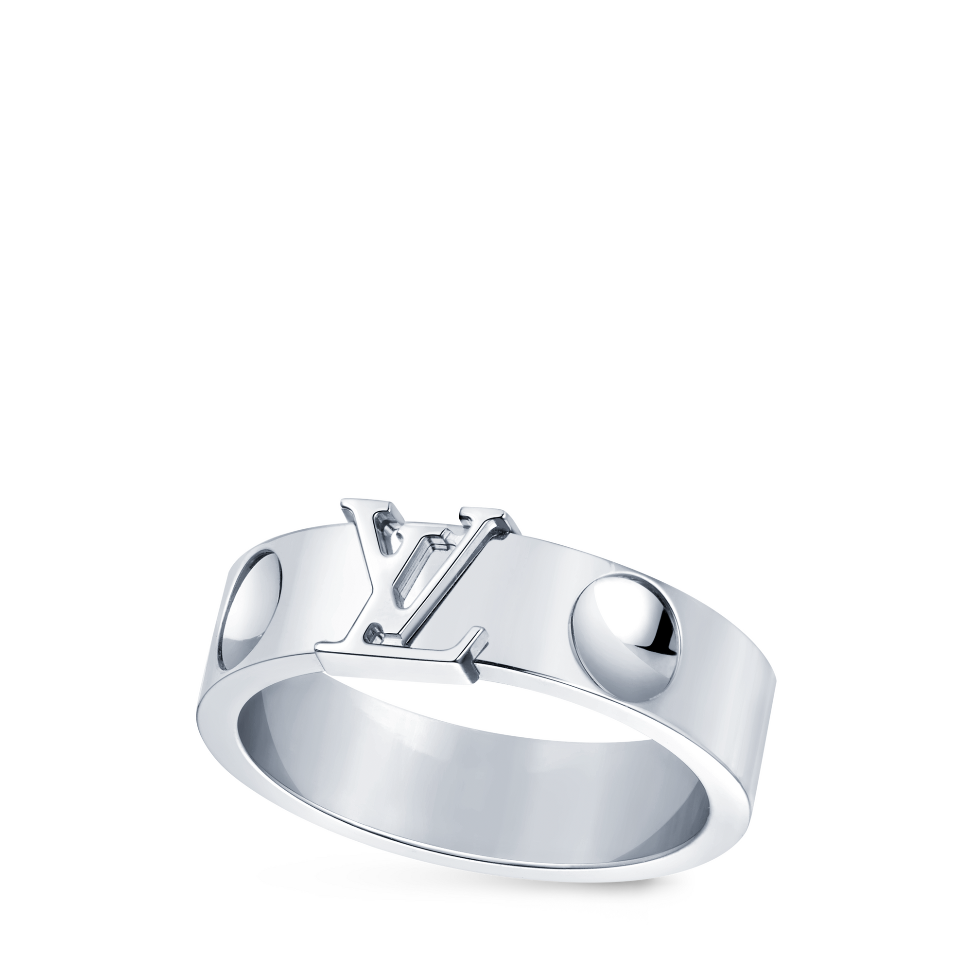 Empreinte Ring, White Gold  in Men