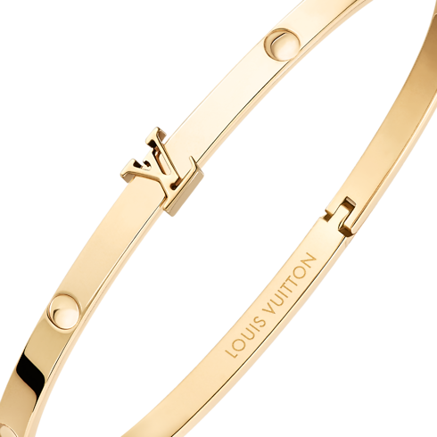 Empreinte Small Bangle, Yellow Gold in Jewelry's Categories Bracelets collections by Louis Vuitton (Product zoom)