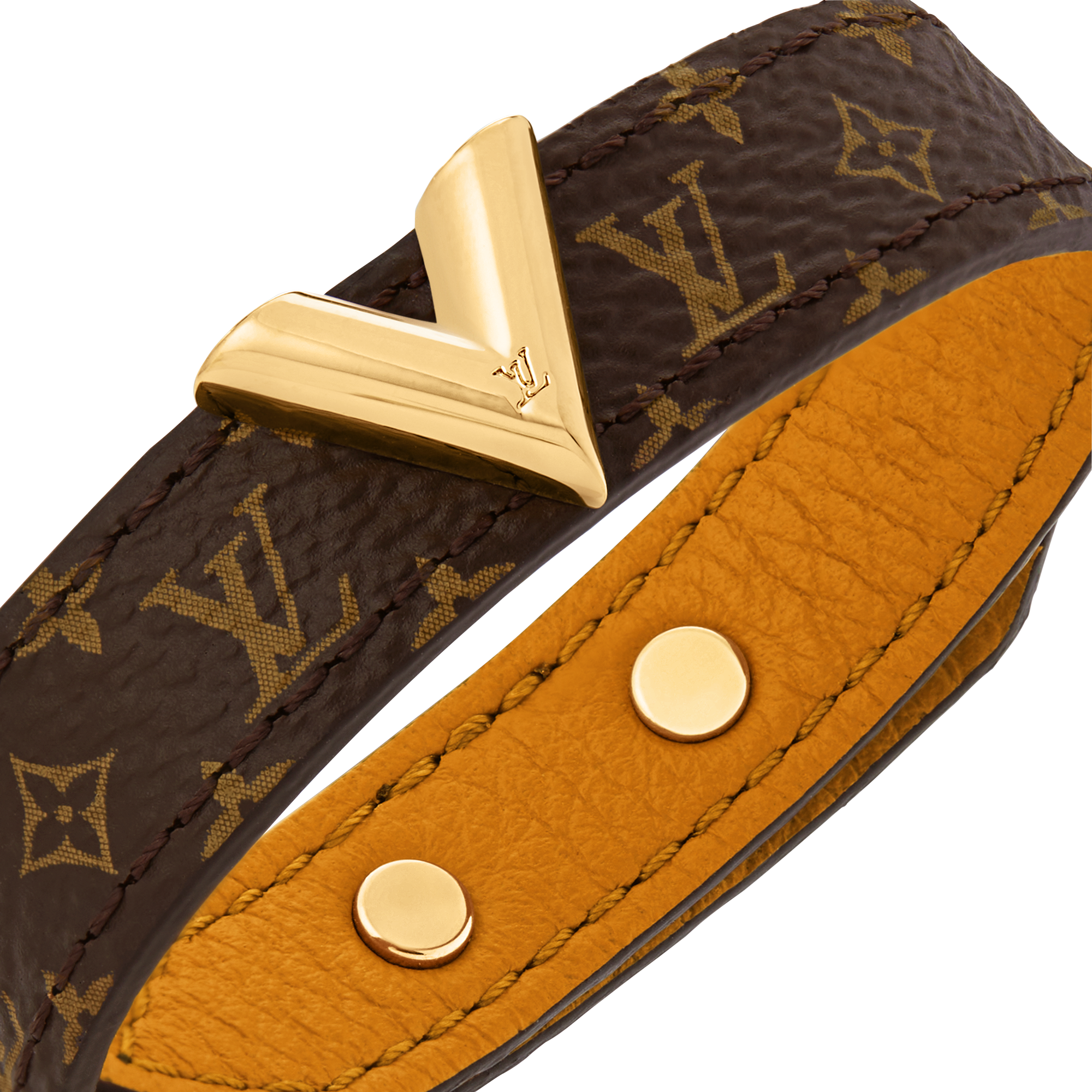 Essential V Bracelet Other Monogram Canvas in Women