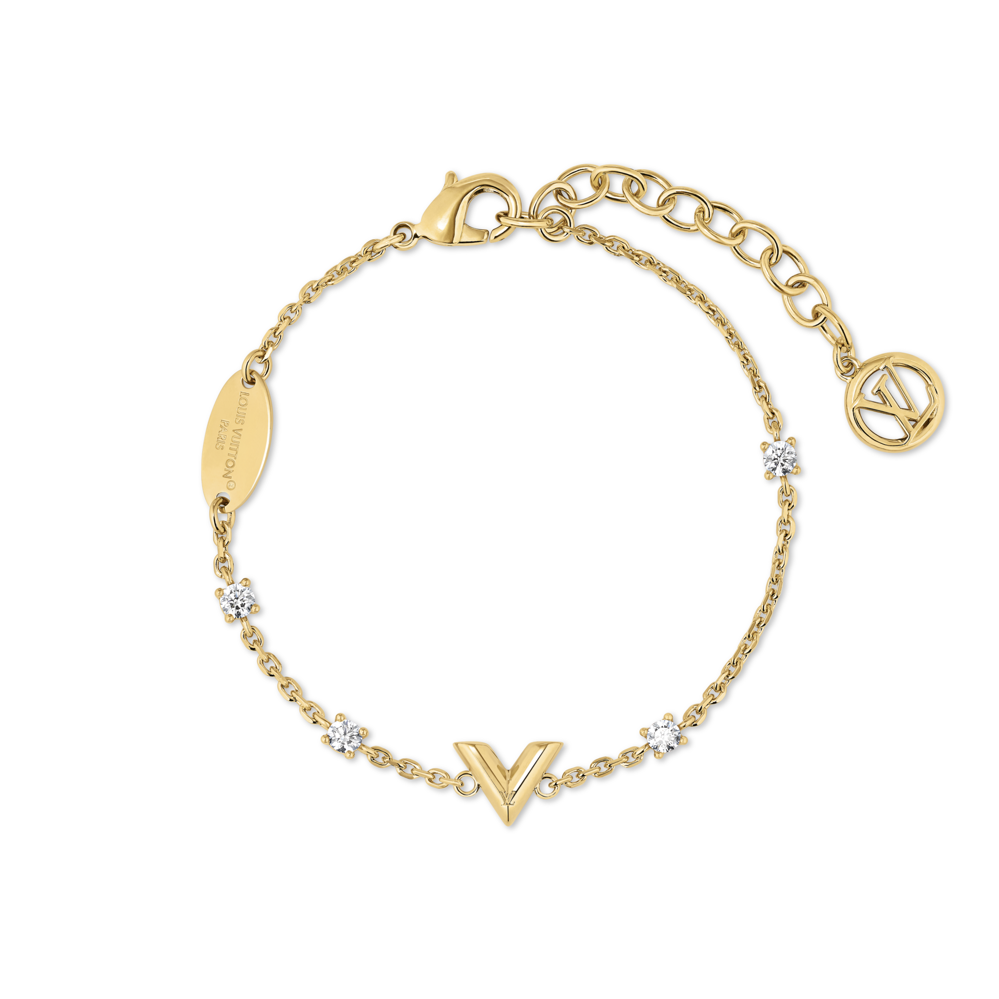Essential V Strass PM Bracelet S00 - Fashion Jewelry | LOUIS VUITTON