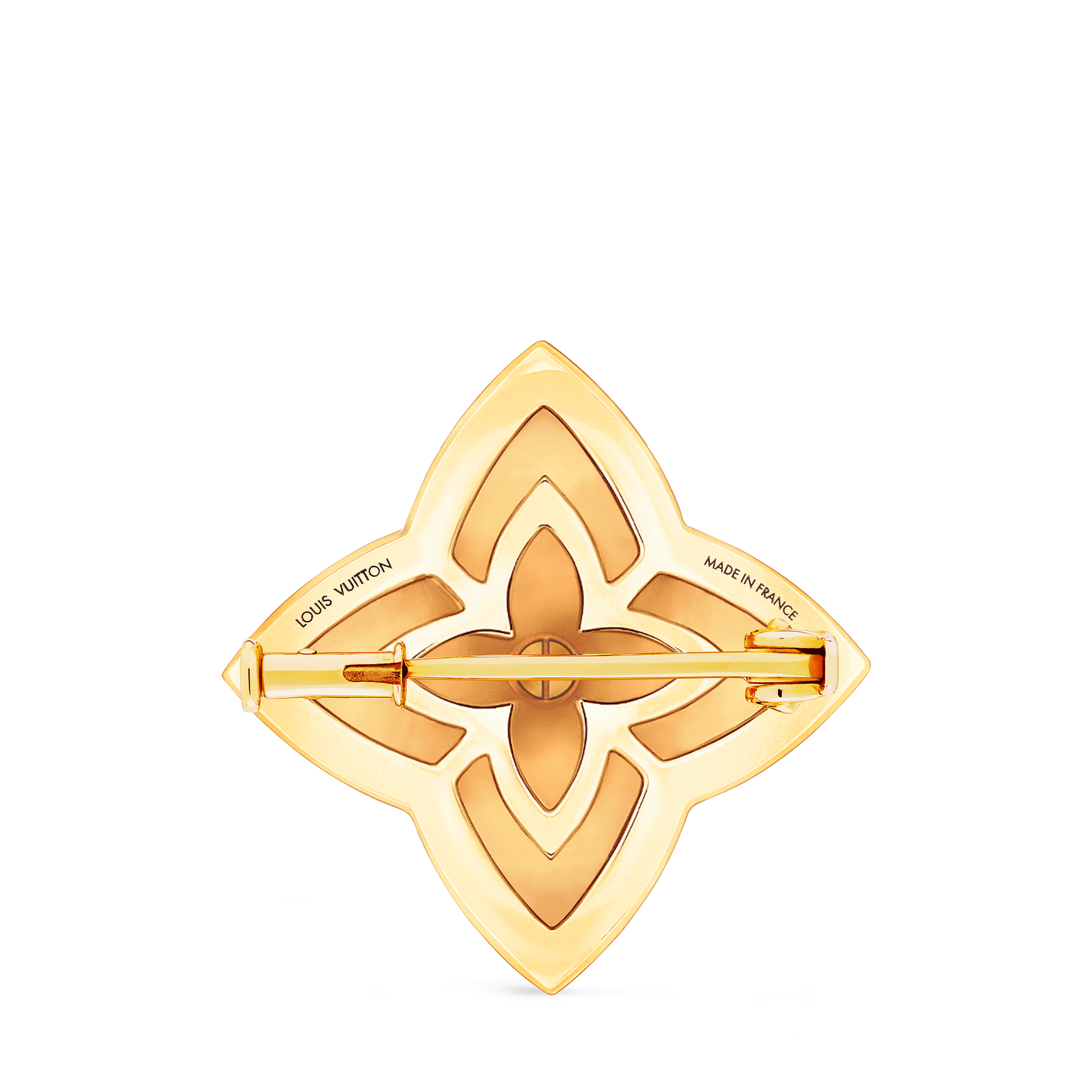 Ever Blossom Brooch, Yellow Gold, Onyx & Diamonds - Categories 