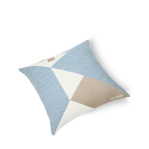 Everest Cushion 50x50 in Trunks, Travel and Home's Home and Art of Dining Home Textile collections by Louis Vuitton (Product zoom)