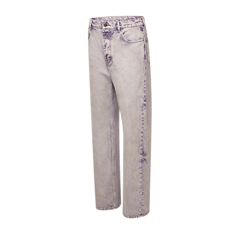 Faded Denim Skate Pants in Men's Ready to Wear Denim collections by Louis Vuitton (Product zoom)