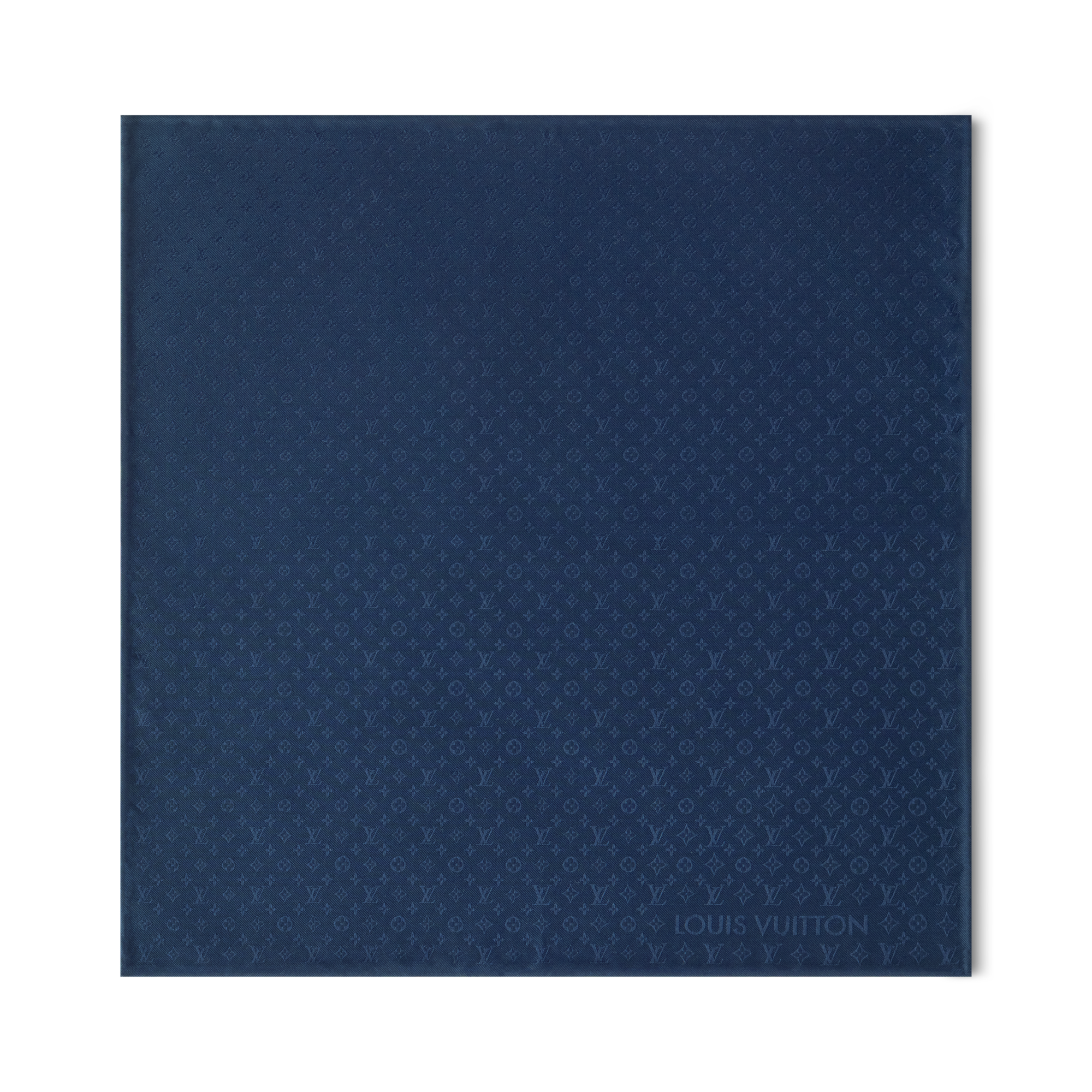 Fading Monogram Pocket Square S00 in Men