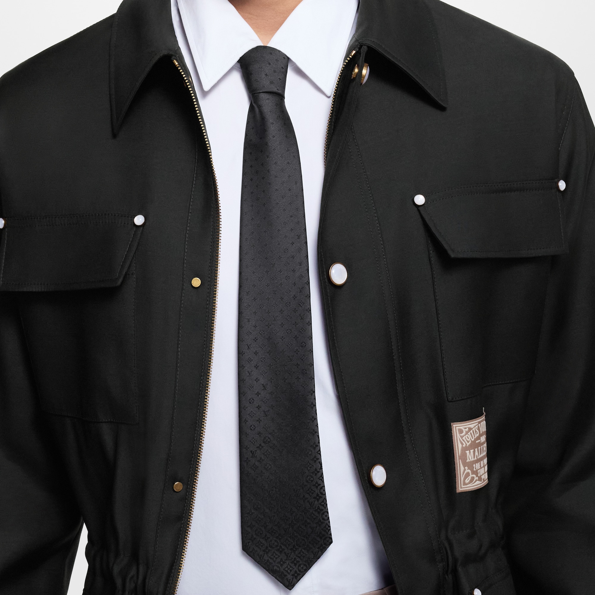 Fading Monogram Tie S00 in Men