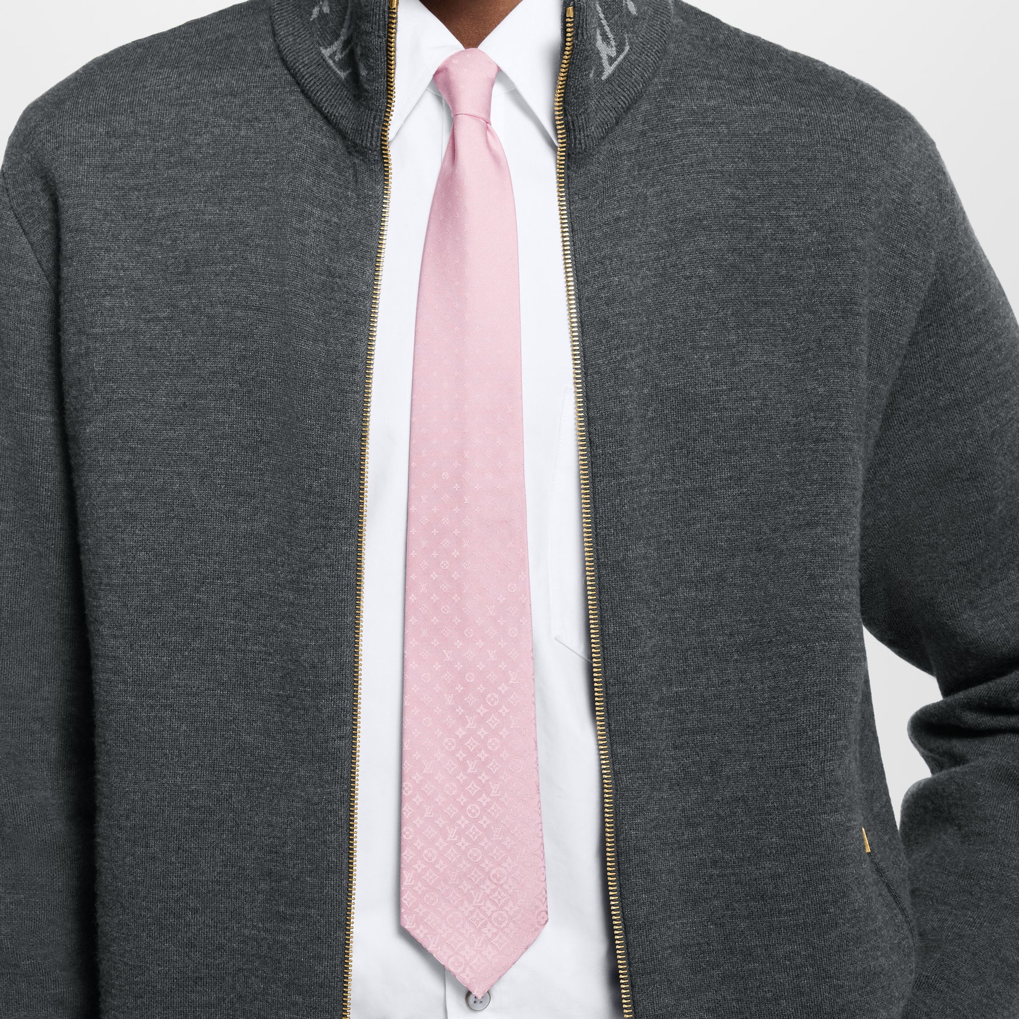 Fading Monogram Tie S00 in Men