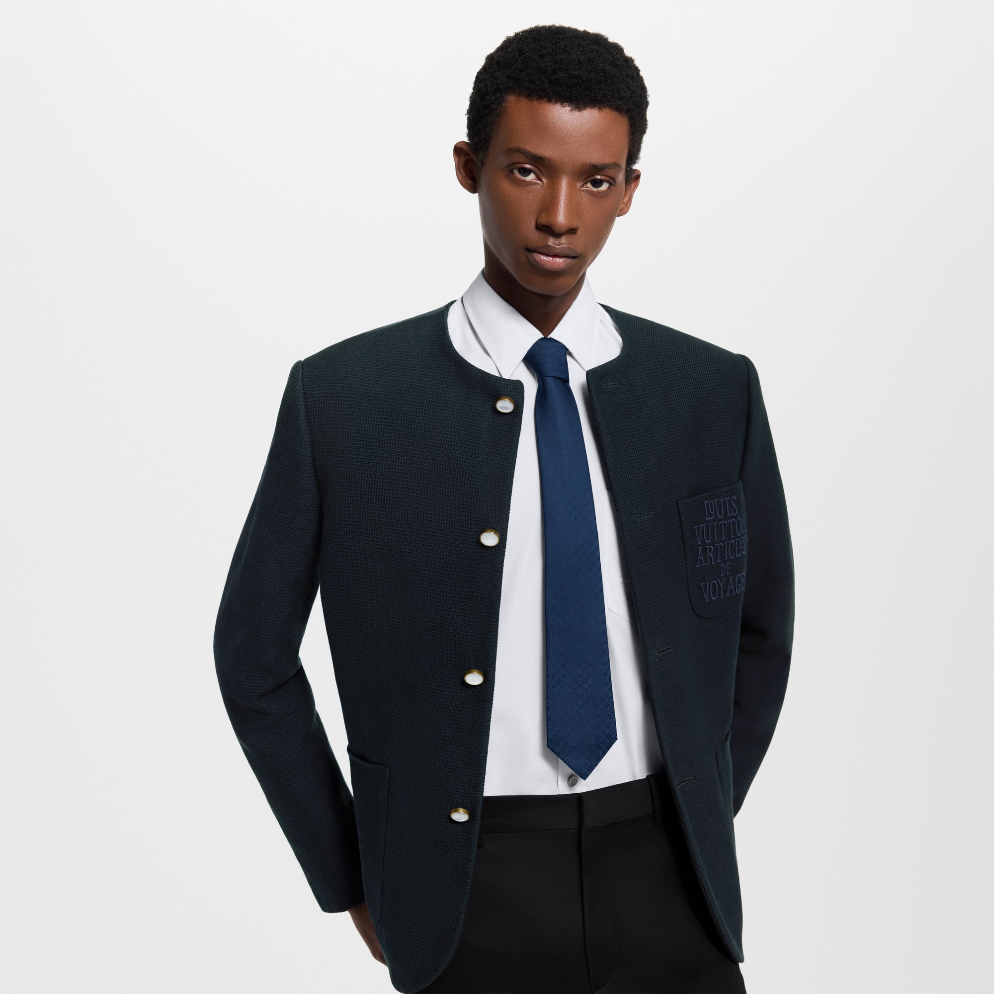 Fading Monogram Tie S00 in Men