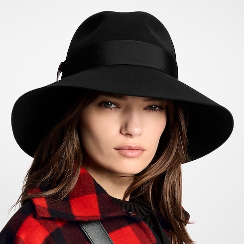 Fedora XL Hat S00 in Women's Accessories Hats and Gloves collections by Louis Vuitton (Product zoom)