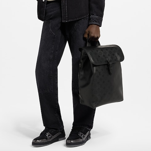 Flaneur Backpack Monogram Midnight in Men's Bags All Bags collections by Louis Vuitton (Product zoom)