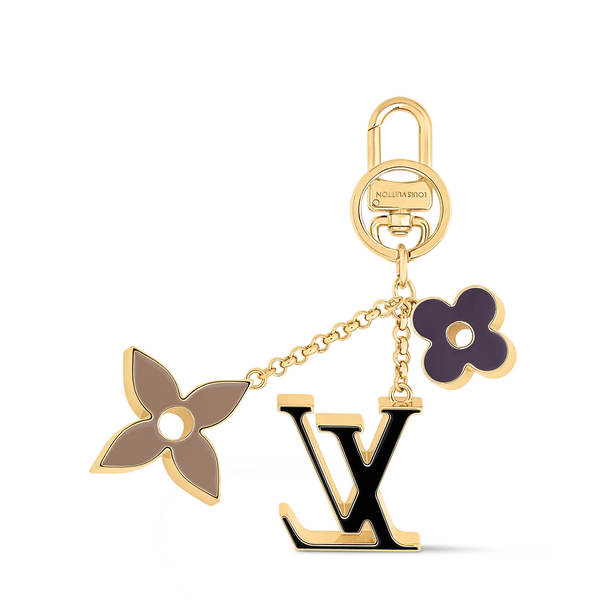 Fleur de Monogram Bag Charm S00 in Women