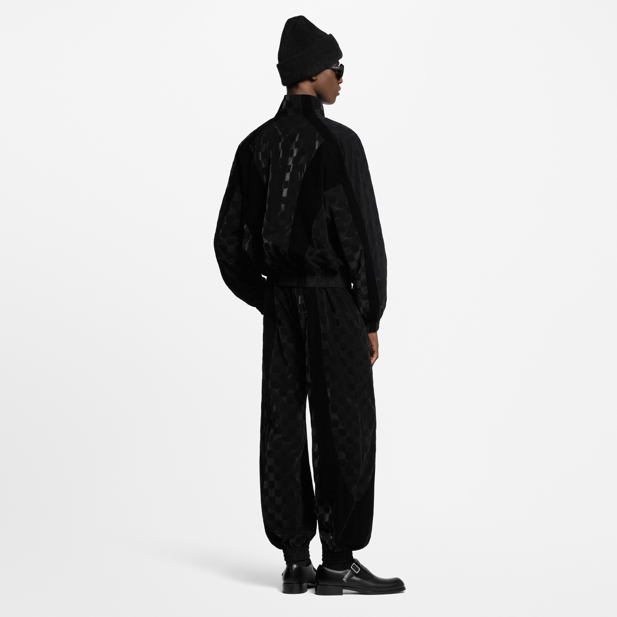 Flocked Damier Technical Tracksuit Top  in Men