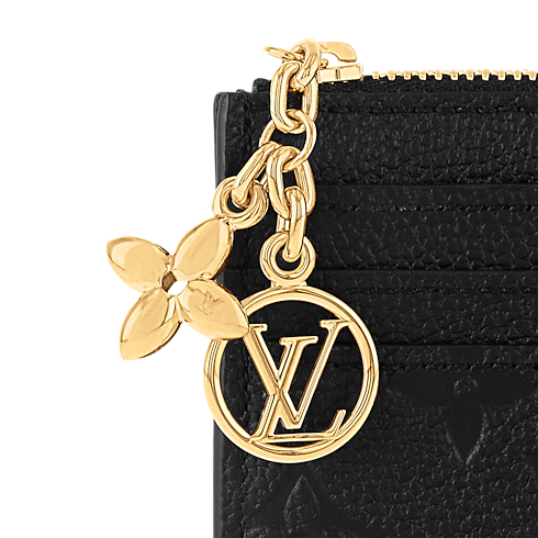 Flora Card Holder Monogram Empreinte Leather in Women's Wallets and Small Leather Goods Card Holders and Key Holders collections by Louis Vuitton (Product zoom)