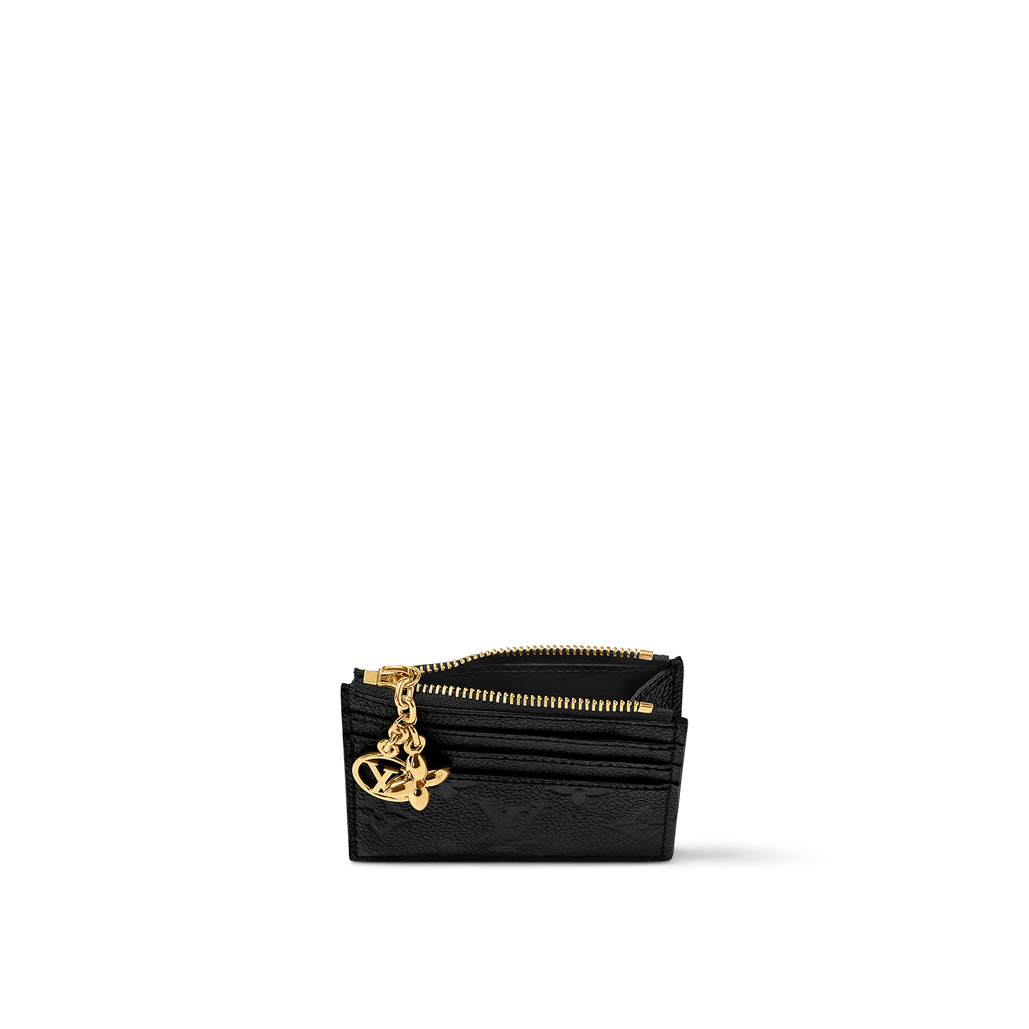 Flora Card Holder Monogram Empreinte Leather in Women