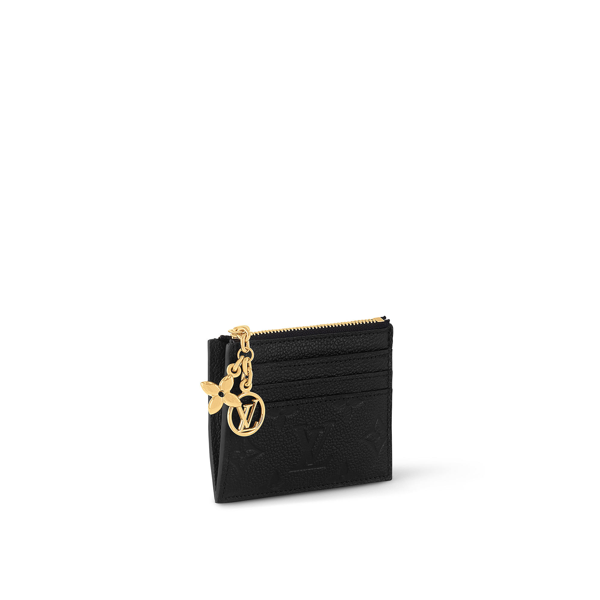 Flora Card Holder Monogram Empreinte Leather in Women