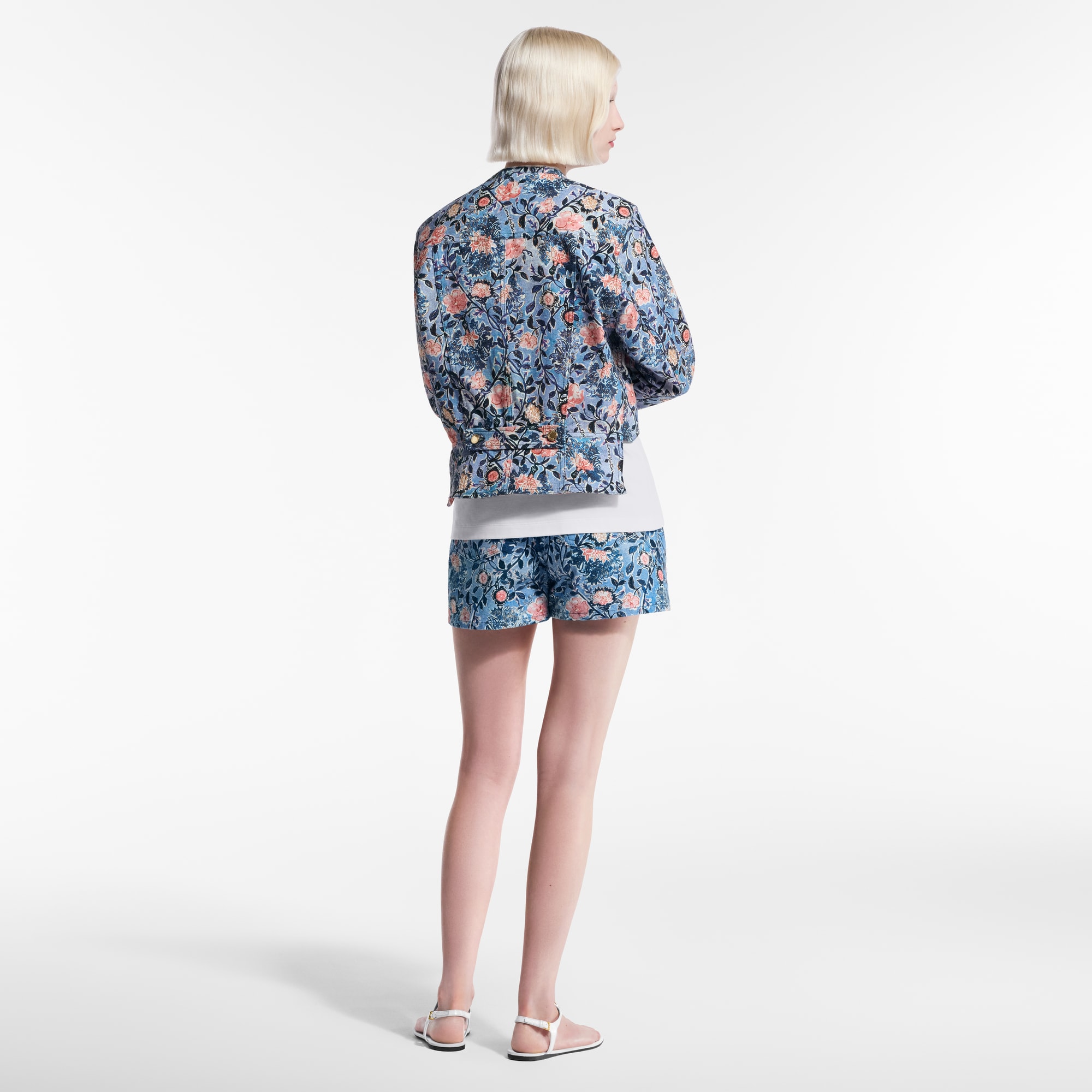 Floral Vine  Shorts   in Women
