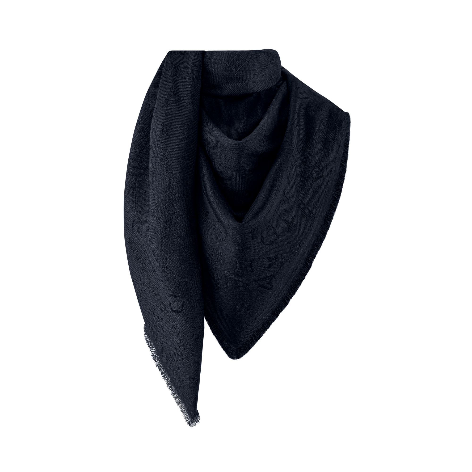 Flower And Straps Shawl S00 in Women