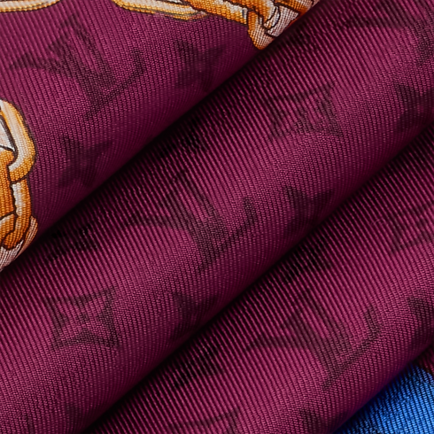 Flower And Straps Square 90 S00 in Women's Accessories Silk Squares and Bandeaus collections by Louis Vuitton (Product zoom)