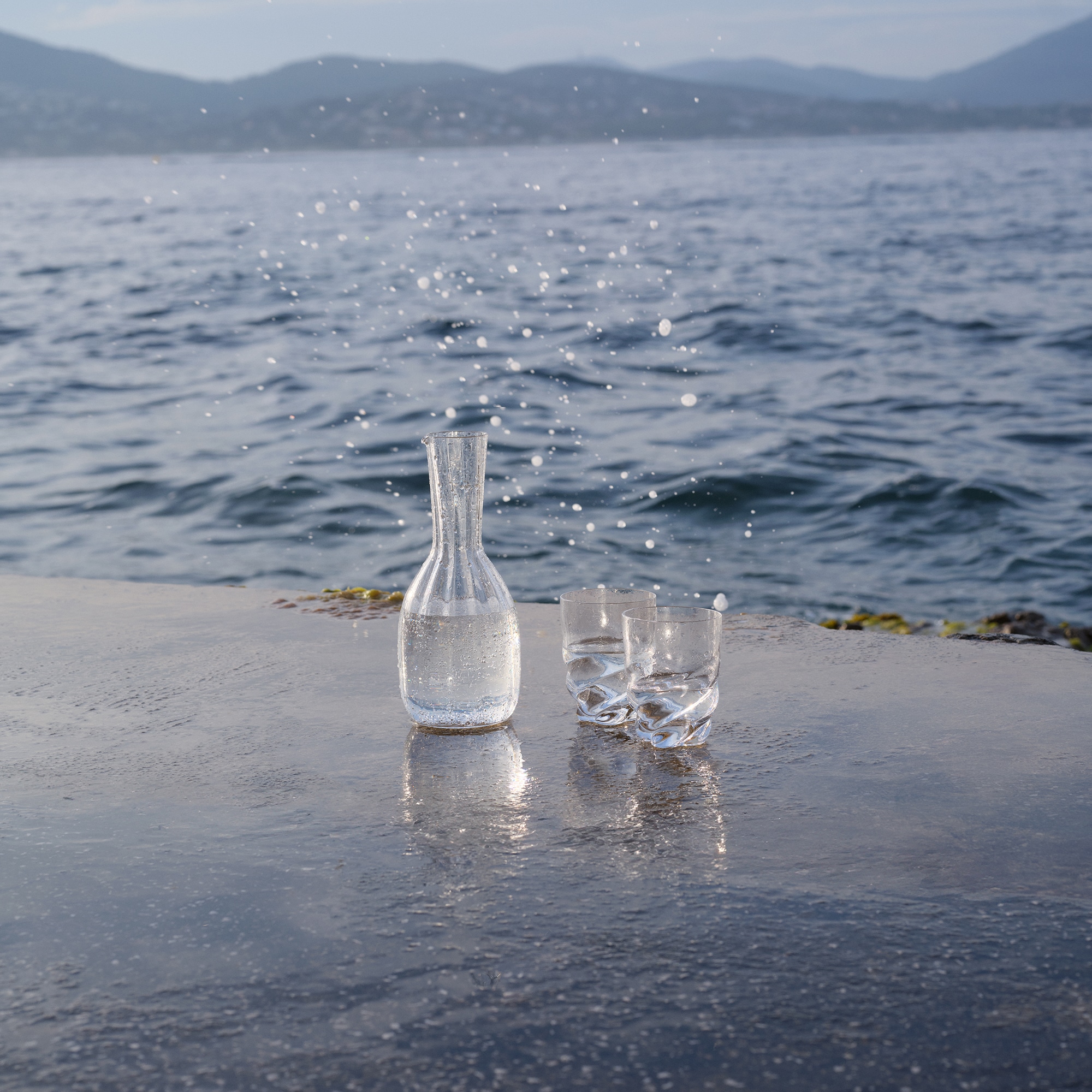 Flower Carafe  in Trunks, Travel and Home