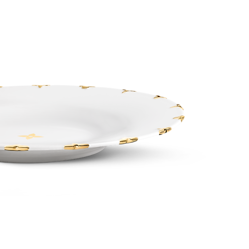 Flower Crown Set of 2 Dessert Plates in Trunks, Travel and Home's Home and Art of Dining Art of Dining collections by Louis Vuitton (Product zoom)