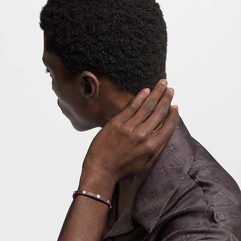 Flower Edge Stud Bracelet in Men's Fashion Jewelry Bracelets collections by Louis Vuitton (Product zoom)