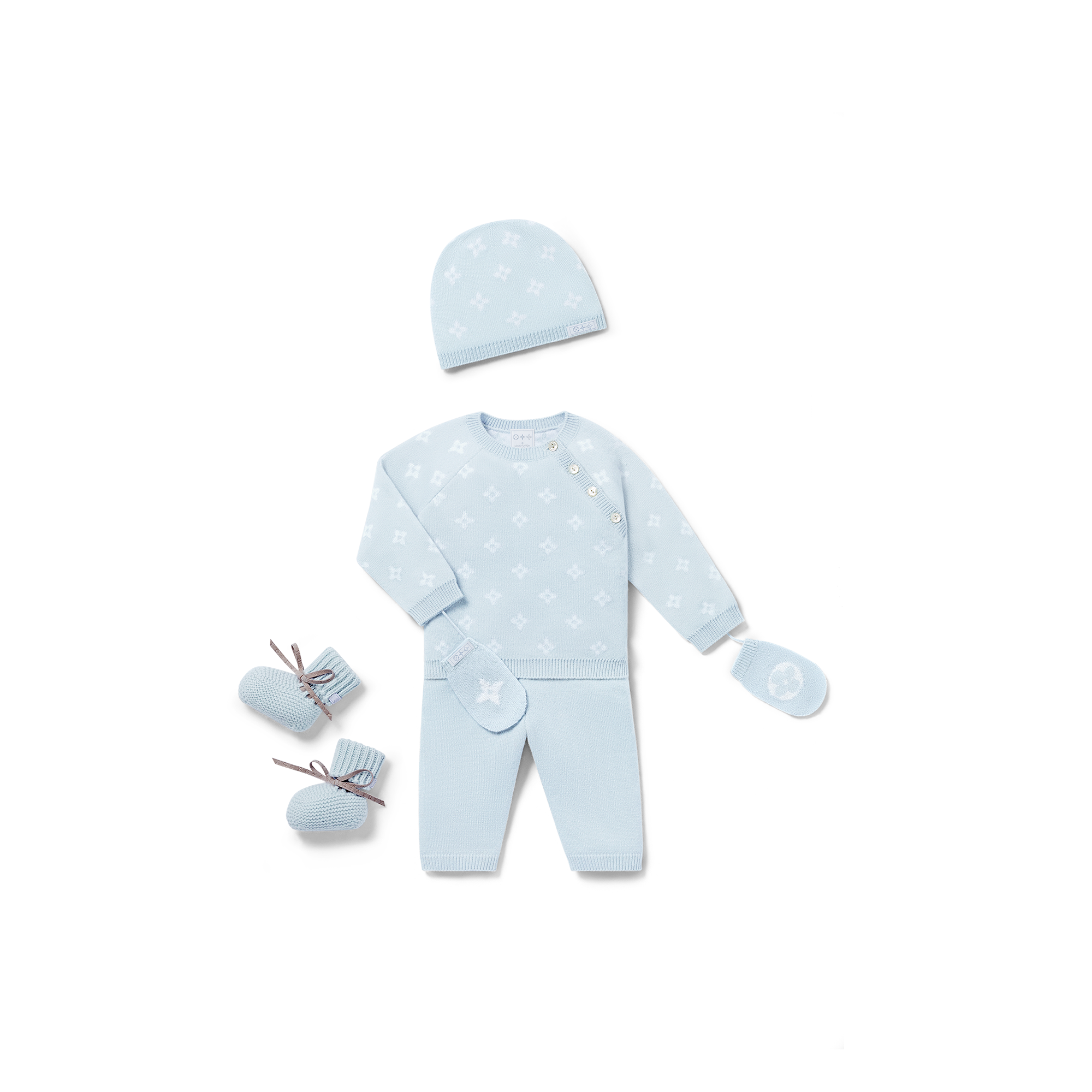 Flower Knitted Set S00 in Gifts