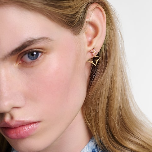 Flowergram Strass Earrings S00 in Women's Fashion Jewelry All Fashion Jewelry collections by Louis Vuitton (Product zoom)