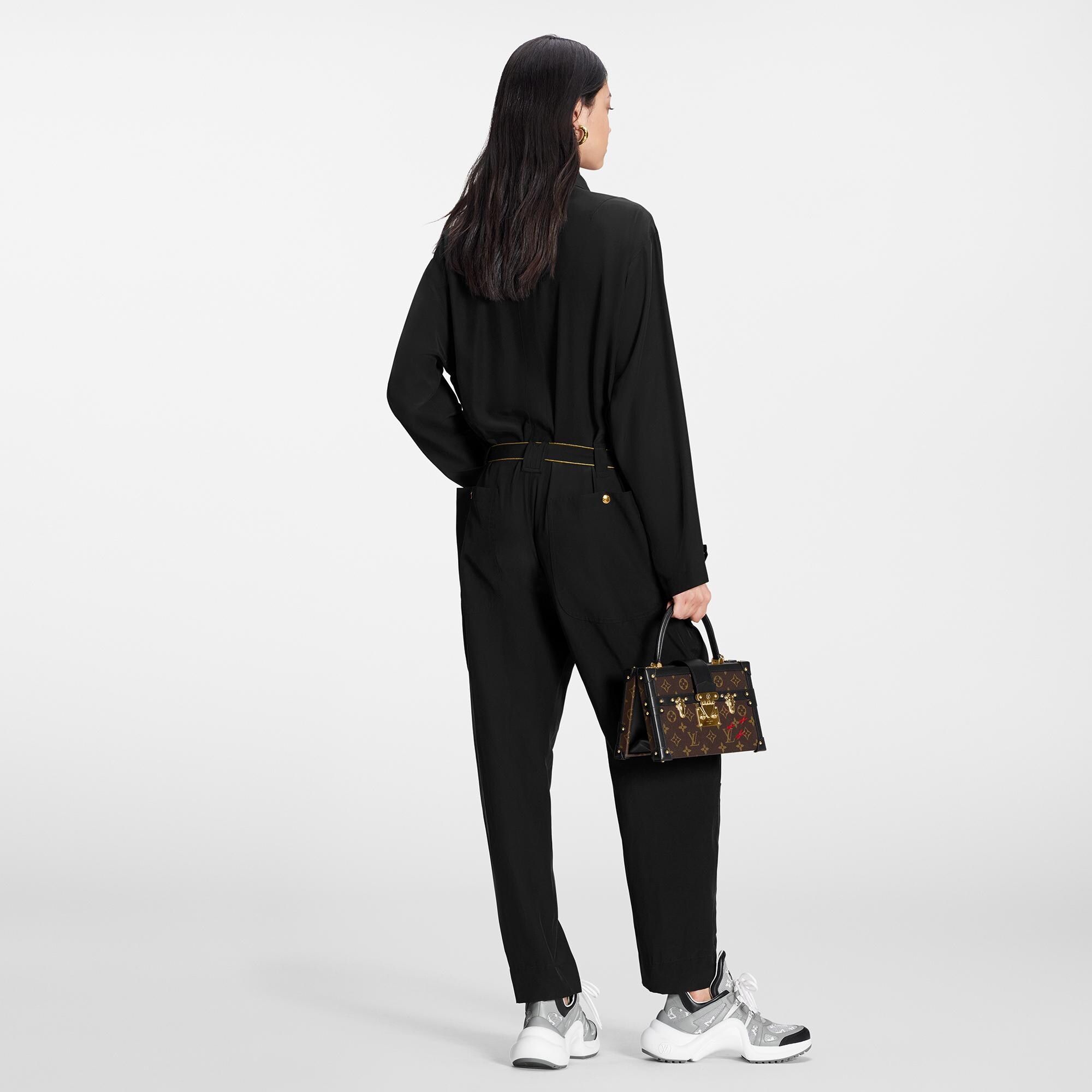 Fluid Silk Utility Jumpsuit - Ready to Wear | LOUIS VUITTON