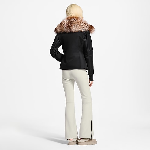 Fox Collar Belted Ski Jacket in Women's Ready-to-Wear Coats and Jackets collections by Louis Vuitton (Product zoom)